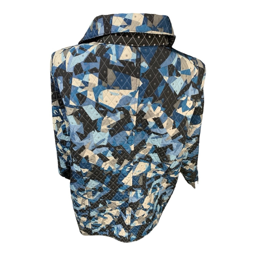 Reversible Fall Jacket With Geometric Patterns An… - image 4